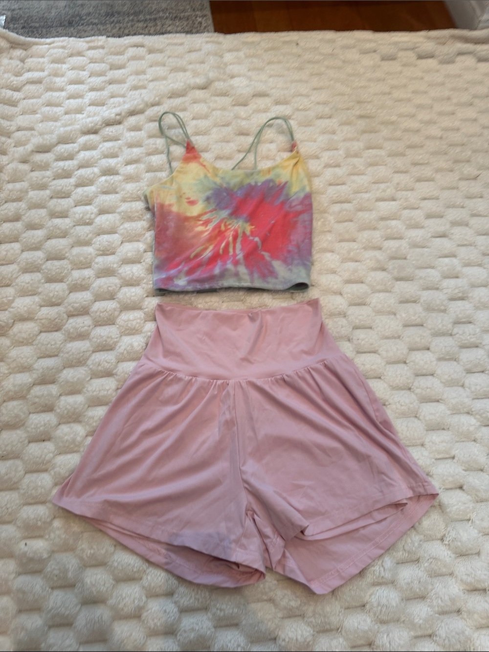 Rose Pink Athletic Shorts